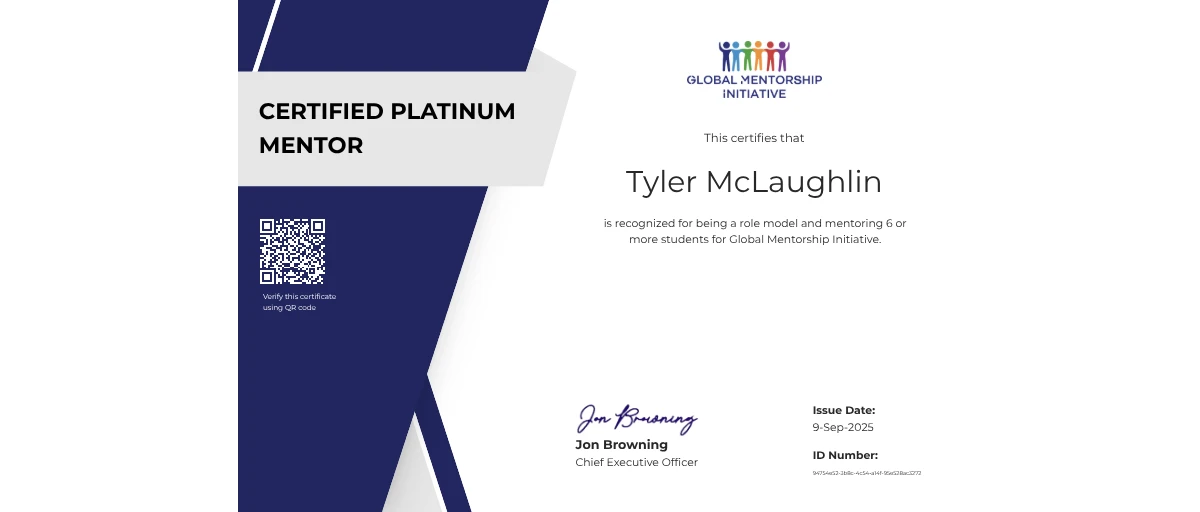 Check out Tyler McLaughlin's Platinum (6) Mentor English Program ...