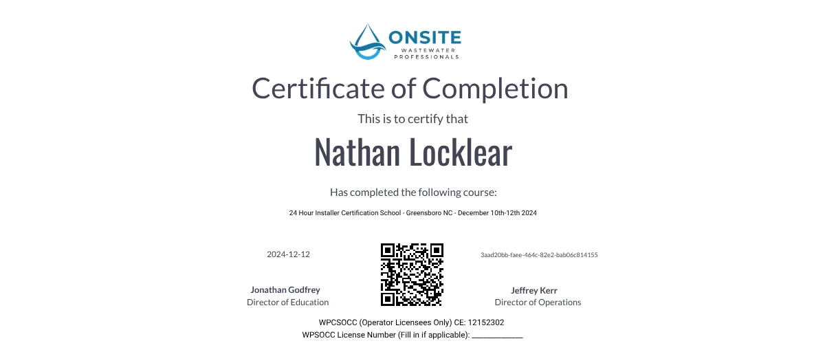 Check out Nathan Locklear's 24 Hour Installer Certification School ...