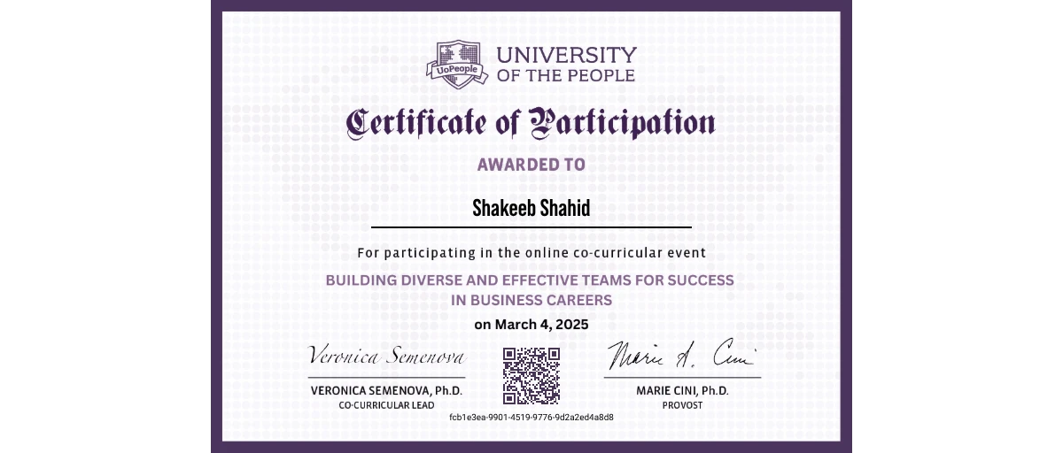 Check out Shakeeb Shahid's Webinar: Building Diverse and Effective ...