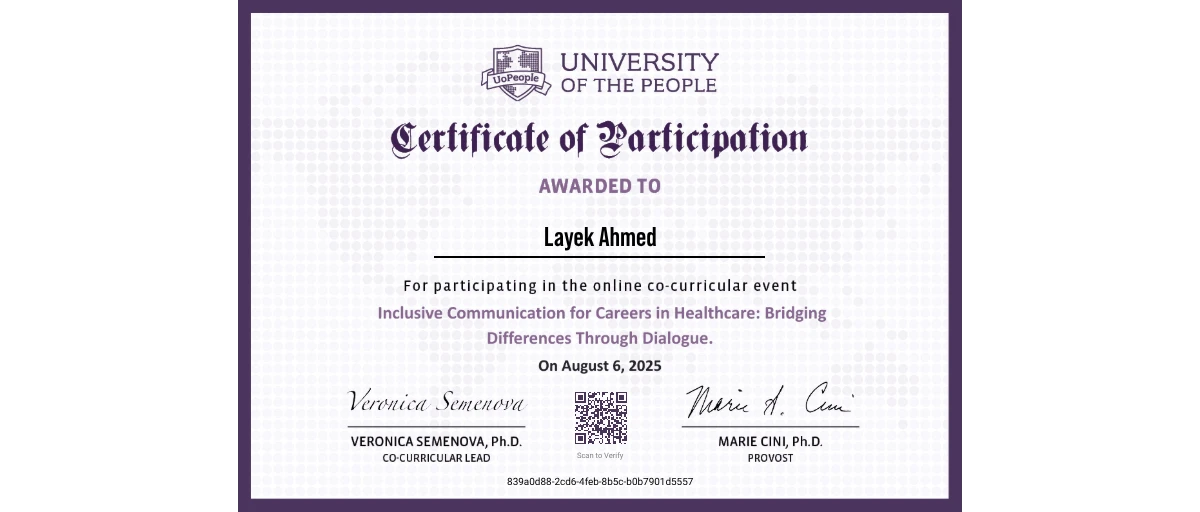 Check out Layek Ahmed's Webinar:- Inclusive Communication for Careers ...