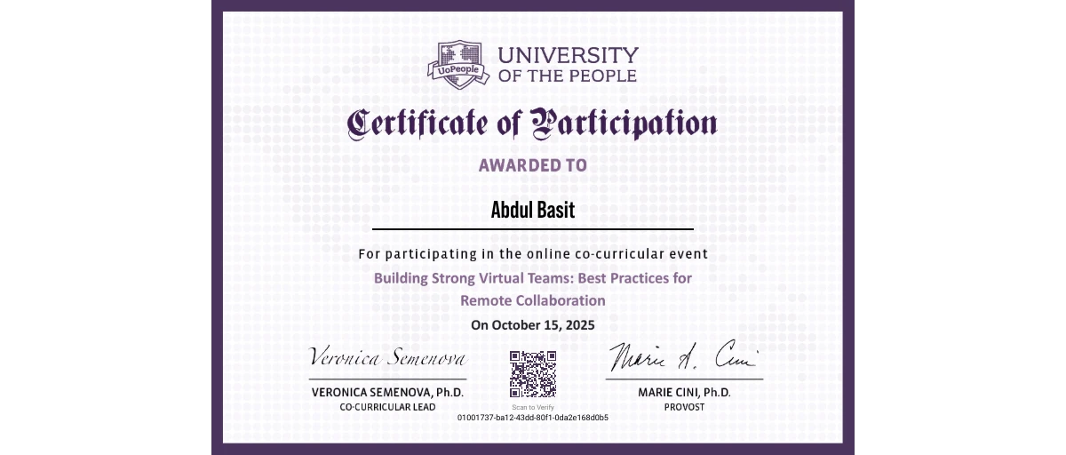 Check out Abdul Basit's Webinar:- Building Strong Virtual Teams: Best ...