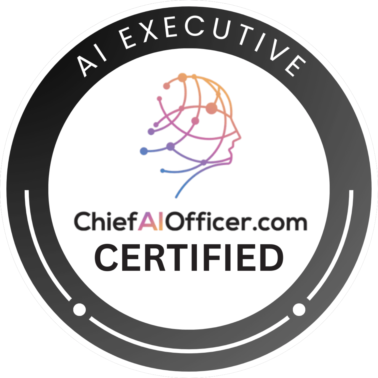 Credencial verificada de Chief AI Officer — Salvador Villarreal Gómez