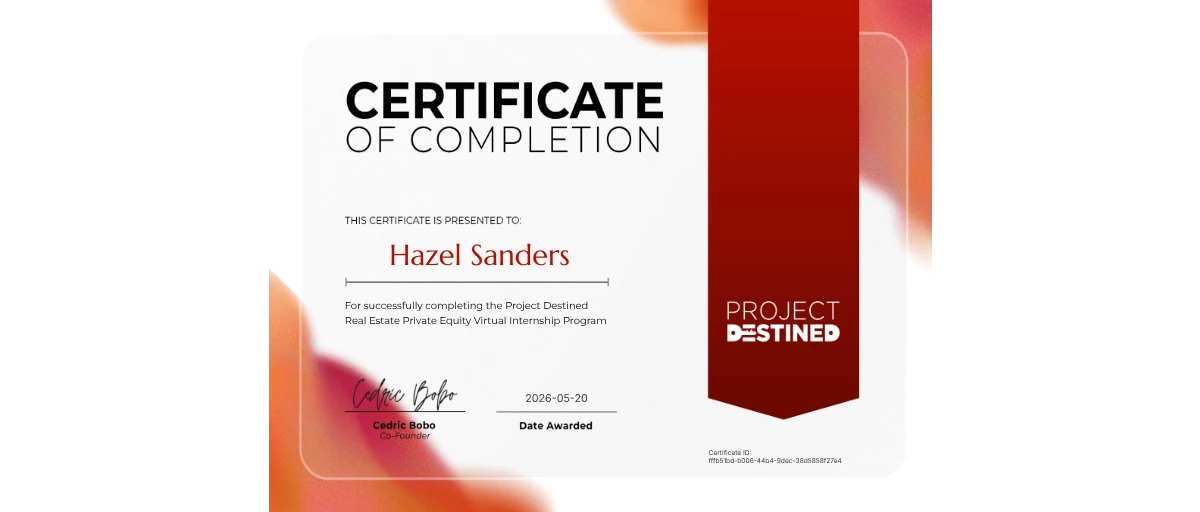 View Hazel Sanders's Spring 2026 Real Estate Private Equity Virtual ...
