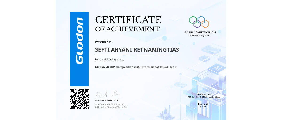Check out SEFTI ARYANI RETNANINGTIAS's ID-BIM COMPETITION PTH-2025 ...