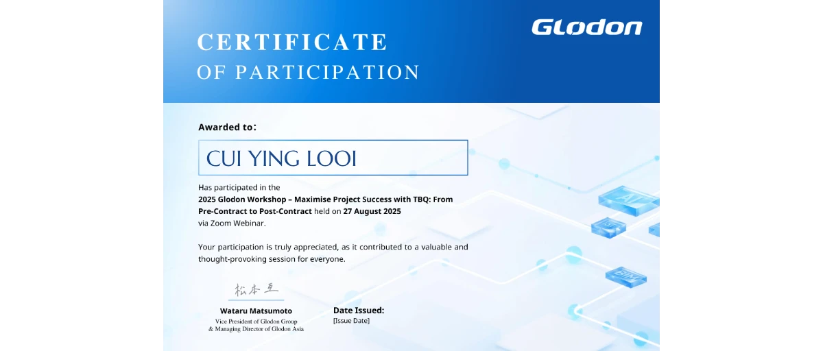 Check out CUI YING LOOI's MY-WORKSHOP-TBQ-2025 credential issued by ...