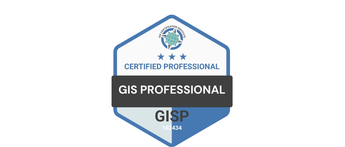 Check out Matthias Wolf's New GISP credential issued by GIS ...