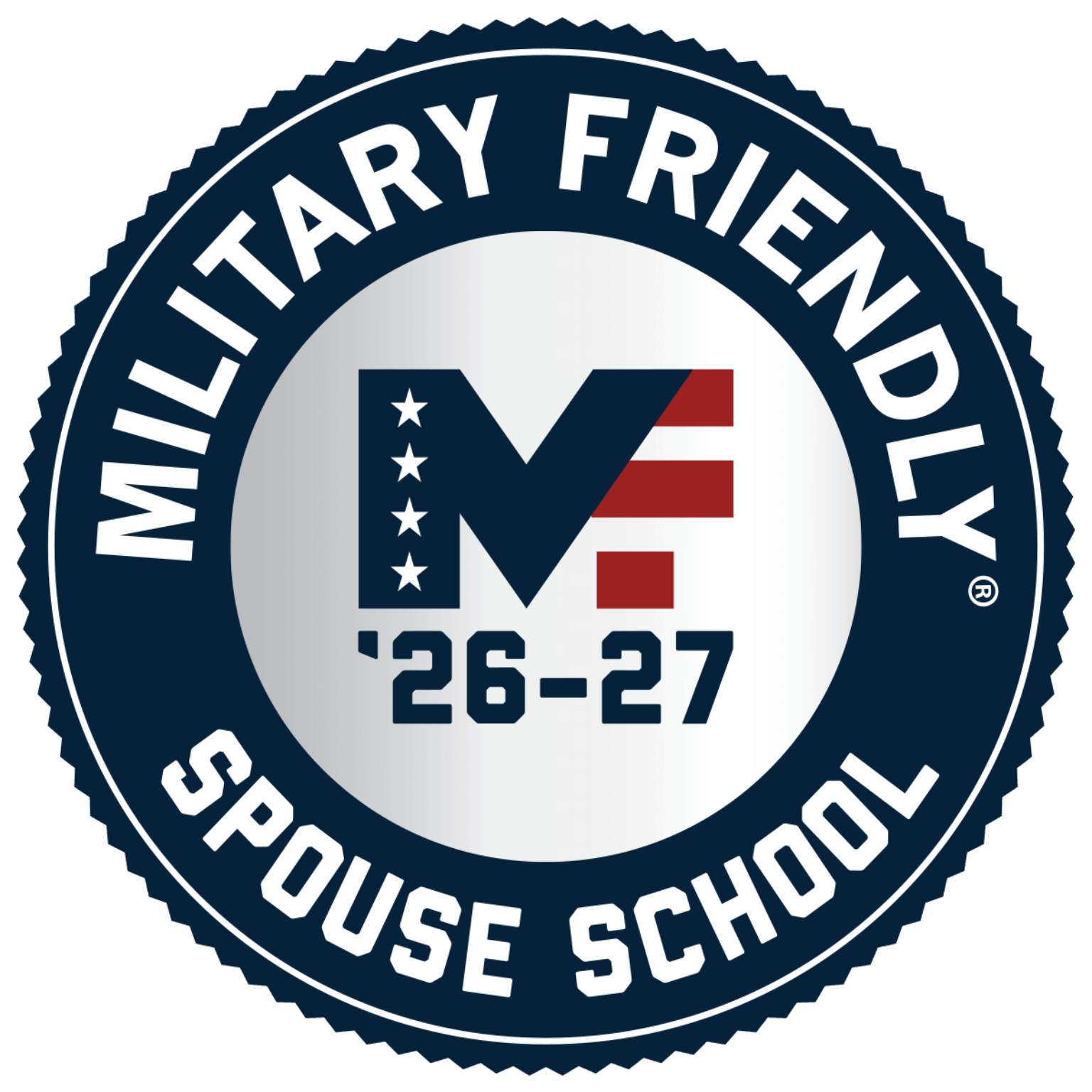 2026-2027 Military Spouse Friendly School Logo